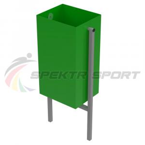 Купить Урна для мусора прямоугольная 370х250х650 мм в Рыбинске 