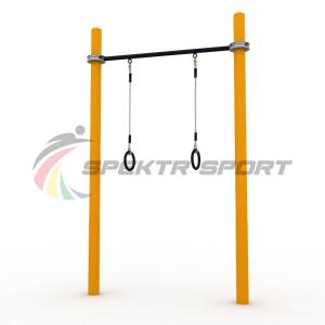 Купить Турник классический для занятий Воркаут с кольцами SP WRK-07 + Rings_76mm в Рыбинске 