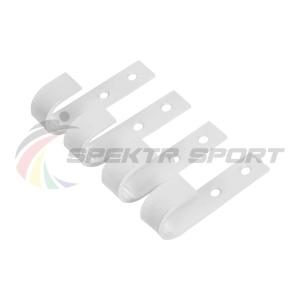 Купить Крюки подвесные (к-кт. 4 шт) для турника белые в Рыбинске 