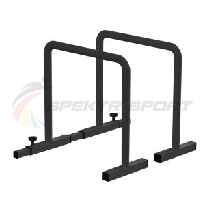 Купить Брусья напольные хайлетсы Spektr Sport цв. черный в Рыбинске 