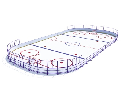 Купить Хоккейная коробка SP К 200 в Рыбинске 