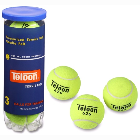 Купить Мяч для большого тенниса Teloon 626Т Р3  (3 шт) в Рыбинске 