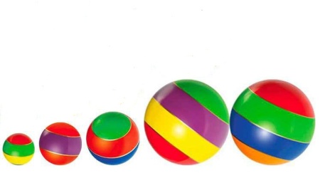 Купить Мячи резиновые (комплект из 5 мячей различного диаметра) в Рыбинске 