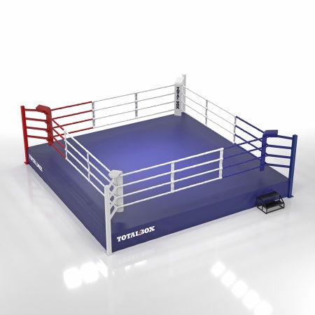 Купить Ринг боксерский Totalbox на помосте 0,5 м, 7х7м, 6х6м. в Рыбинске 