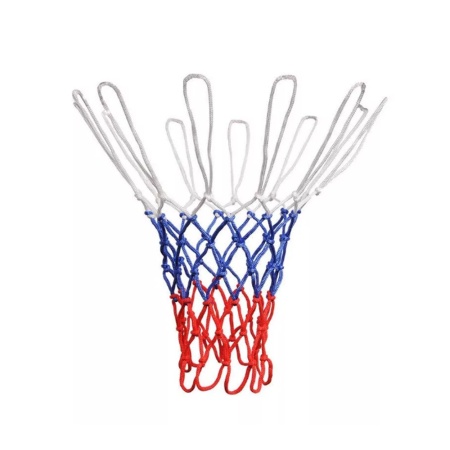 Купить Сетка баскетбольная, Д 3,5 мм, «Триколор», цветная в Рыбинске 