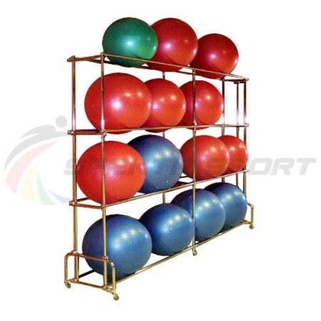 Купить Стеллаж для гимнастических мячей 16 шт в Рыбинске 